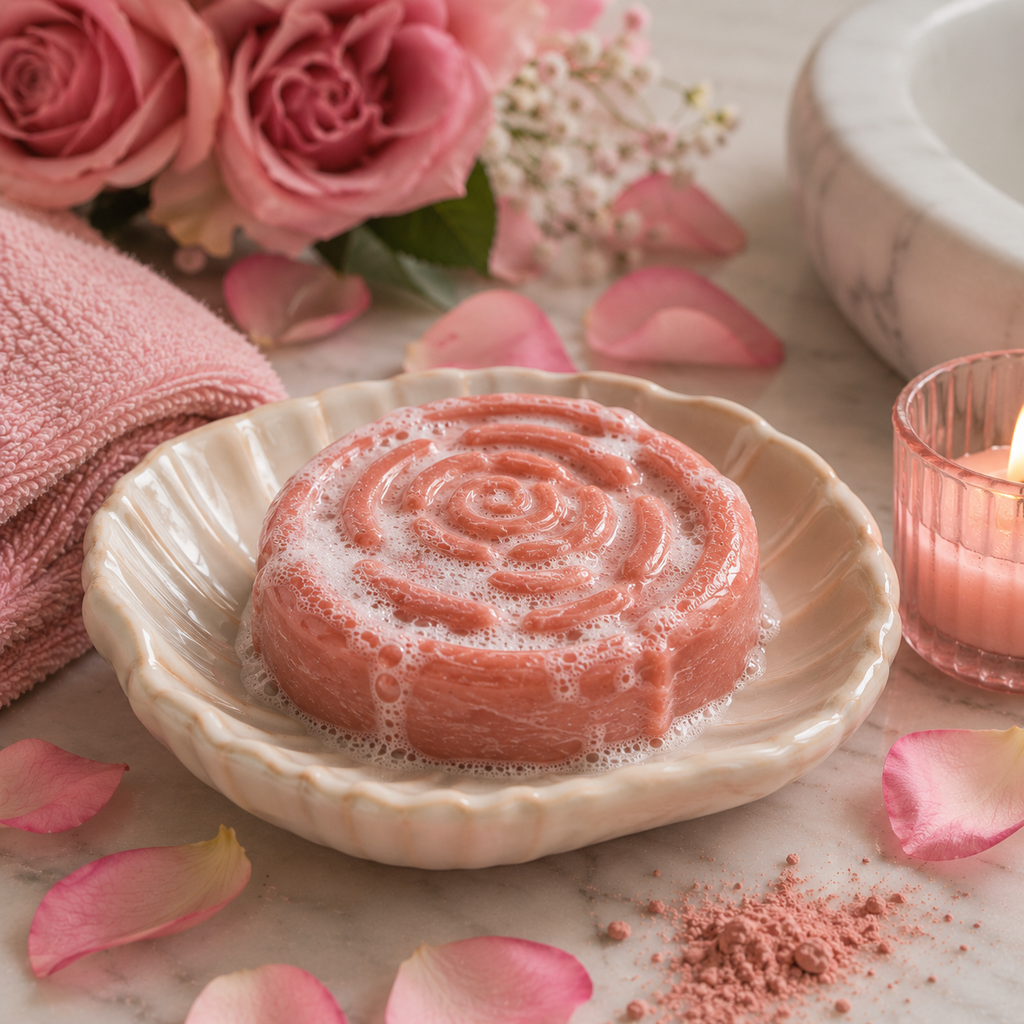Pink clay