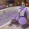 Lavender Luxury Spa kit