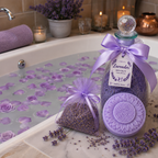 Lavender Luxury Spa kit