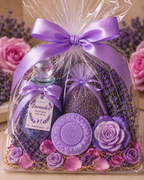Lavender Luxury Spa kit