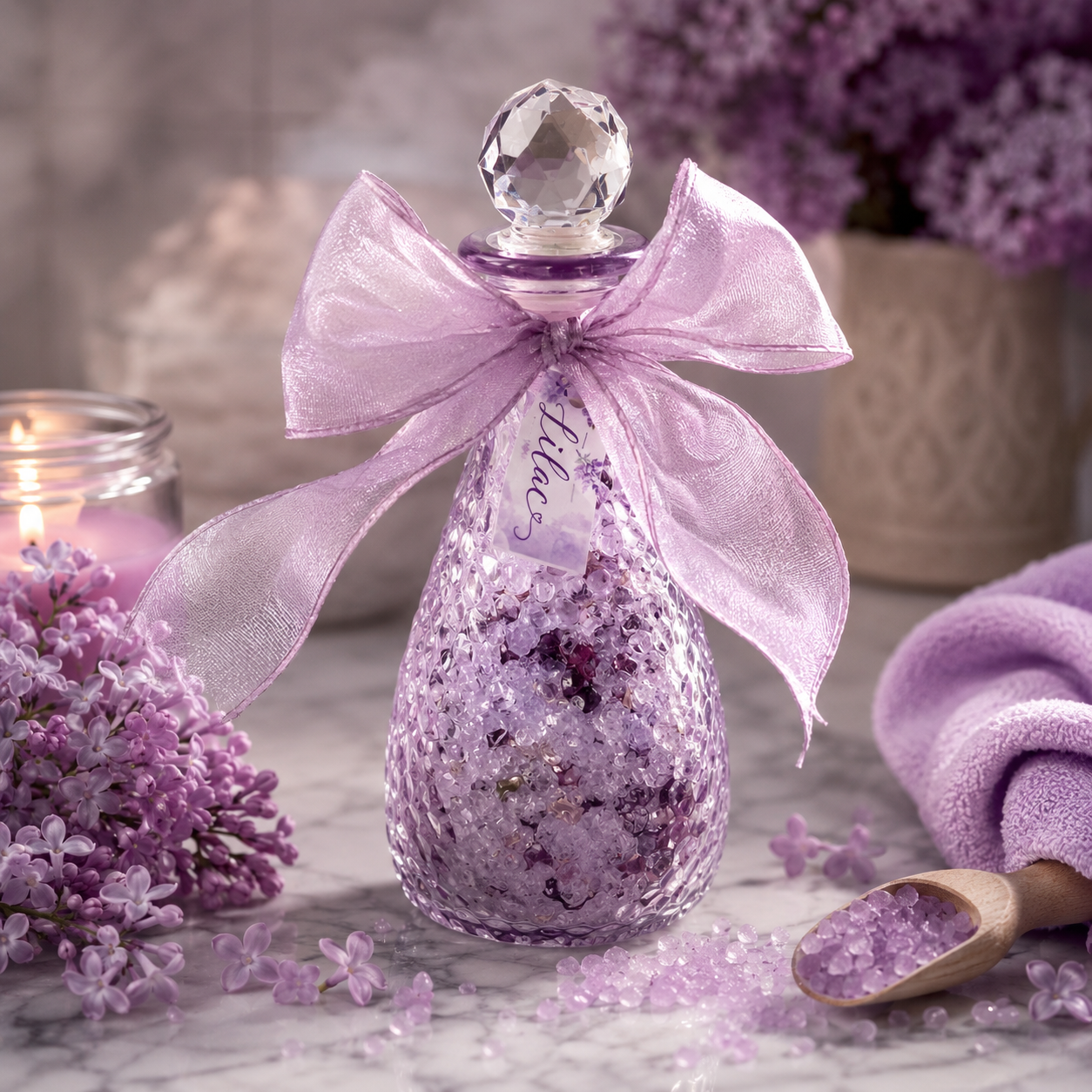Lilac Bath Salts