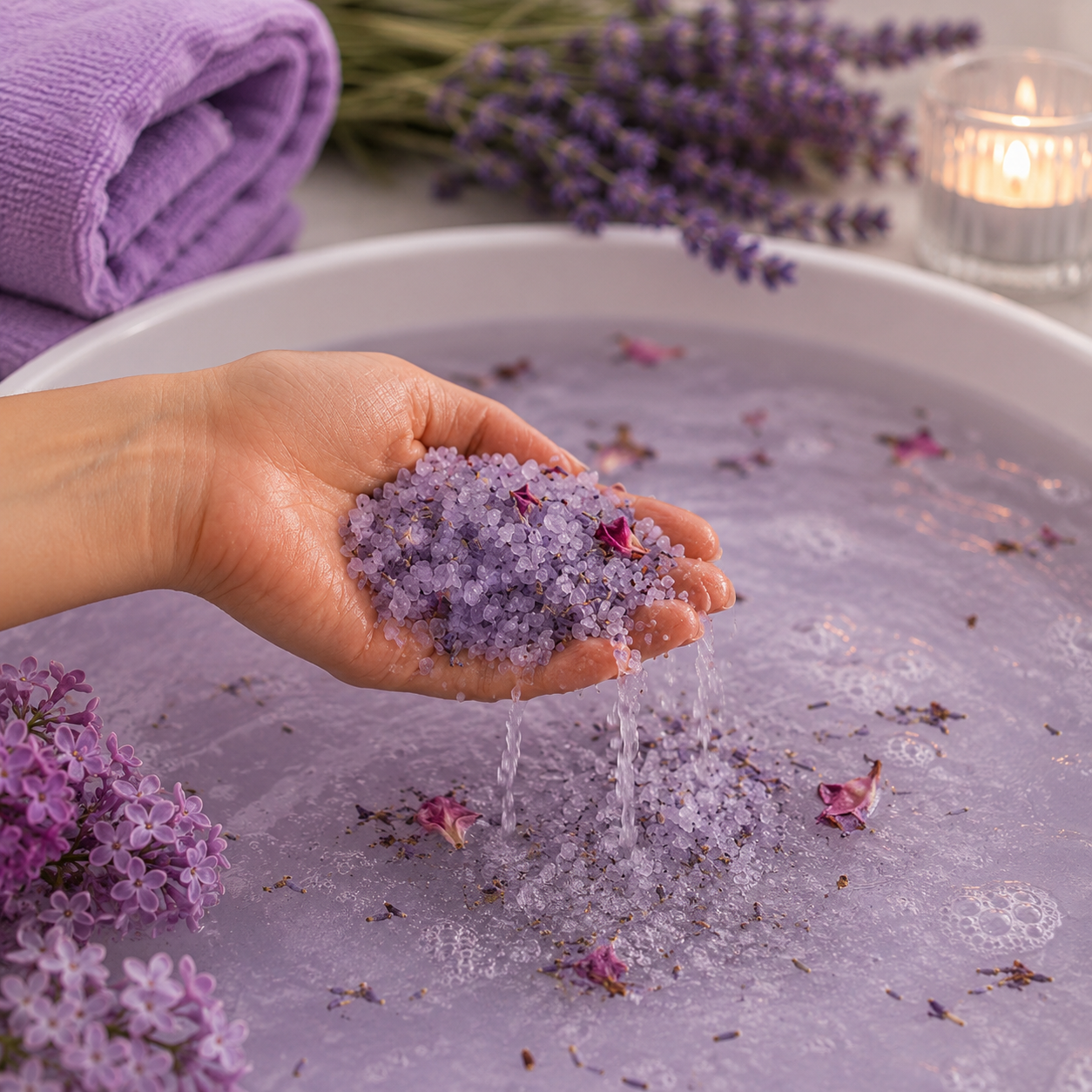 Lavender Bart Salts Relax